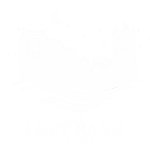 The Left Bank Village logo in white