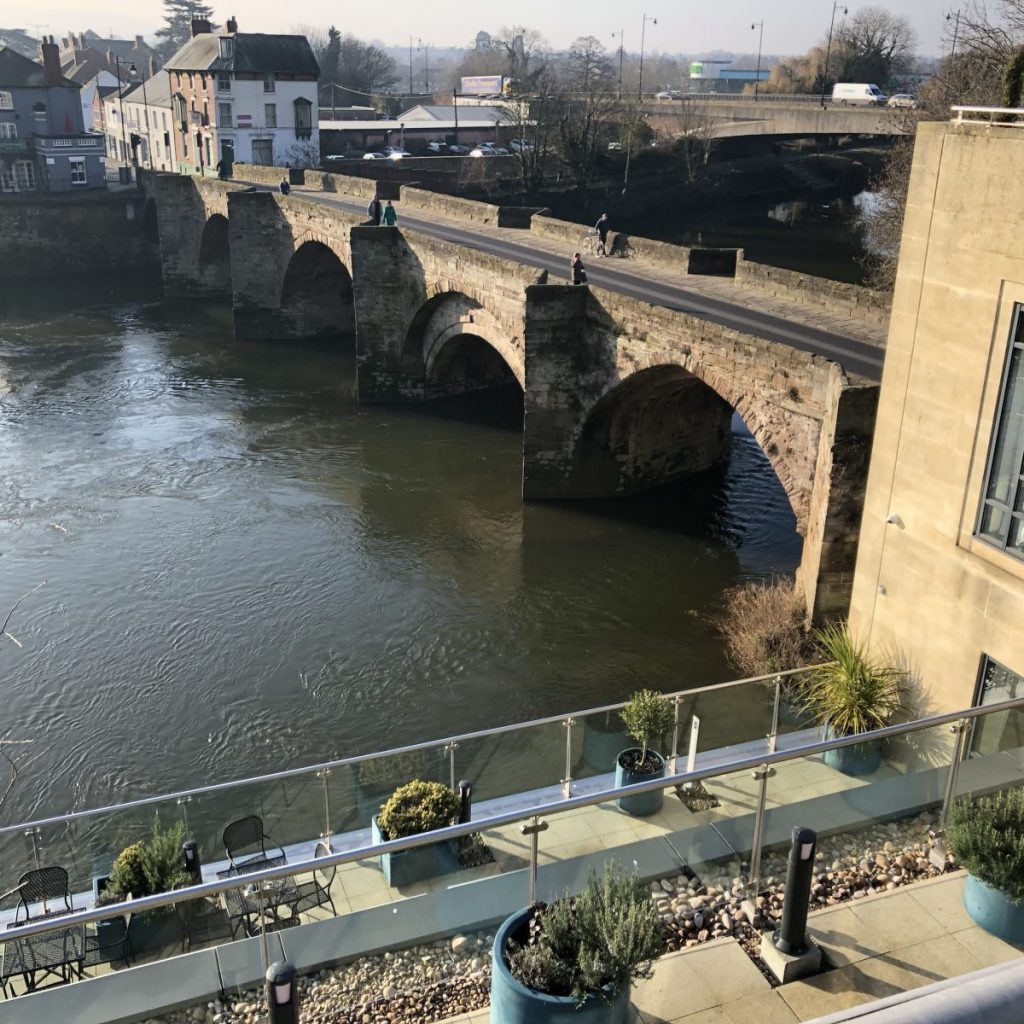 View of the Old Bridge from The Left Bank Village